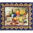 Mexican Talavera Mural Frutas 6